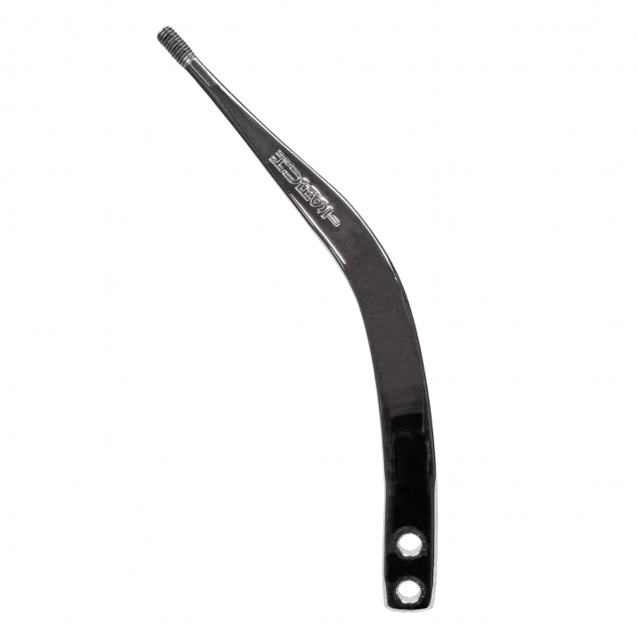 Shift Lever, Hurst, Chrome, 10.18" X 4.73X2.18, 3/8"-16 Thread